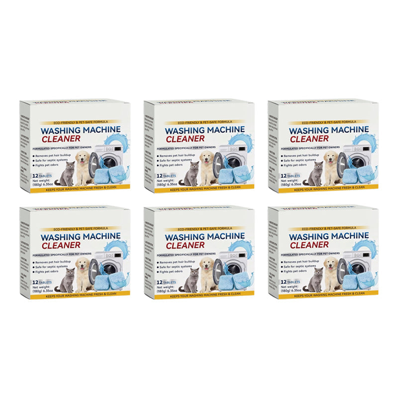 🔥 Powerful Washer Deep Cleaner Tablets – Eliminate Hidden Bacteria & Bad Smells Fast!