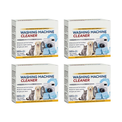 🔥 Powerful Washer Deep Cleaner Tablets – Eliminate Hidden Bacteria & Bad Smells Fast!