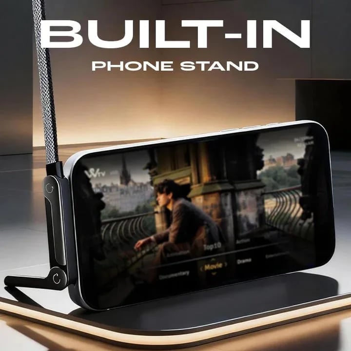 ⚡Official Authorized | 2-in-1 Invisible Holder Charger Cable - 240W Fast Charging Cord with Built-In Phone Stand!